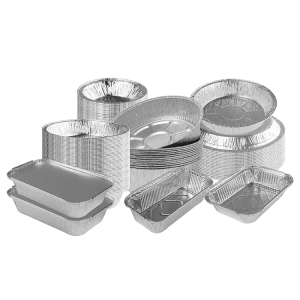 750ml Rectangular Aluminum Foil Container for Meal Prep and Takeout
